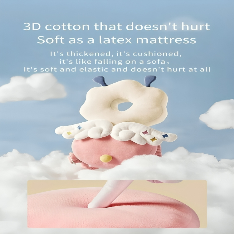 3D cotton product with cloud background and promotional text