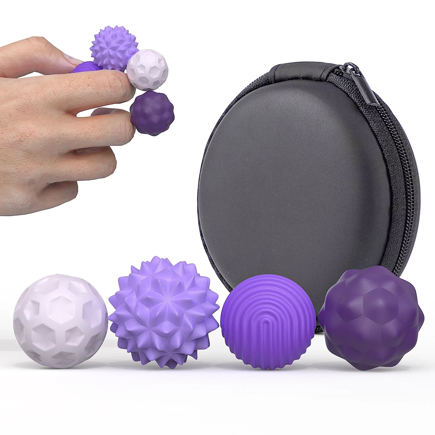 ChromaClick fidget toy showing multiple color options and compact size