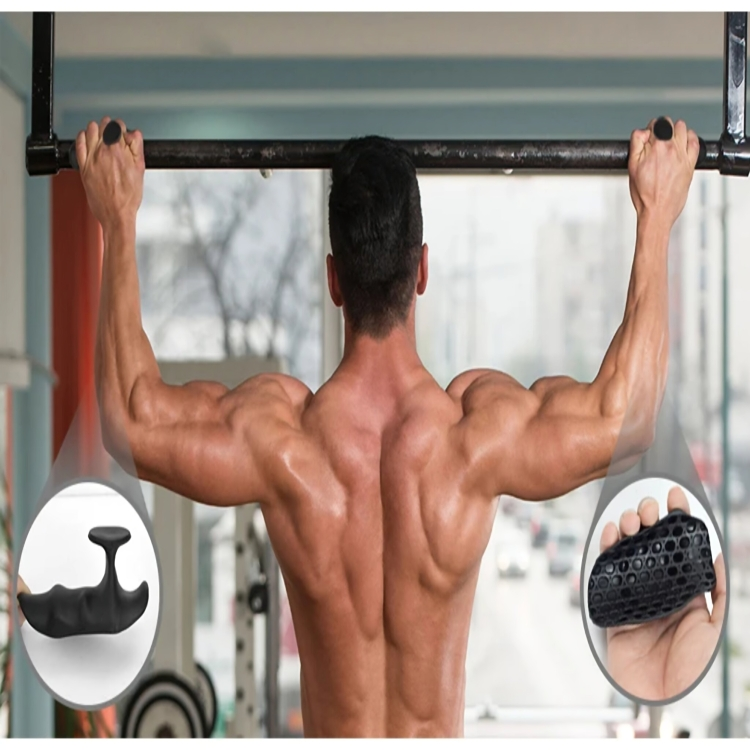 Person using CoreGrip Trainer for core strengthening workout