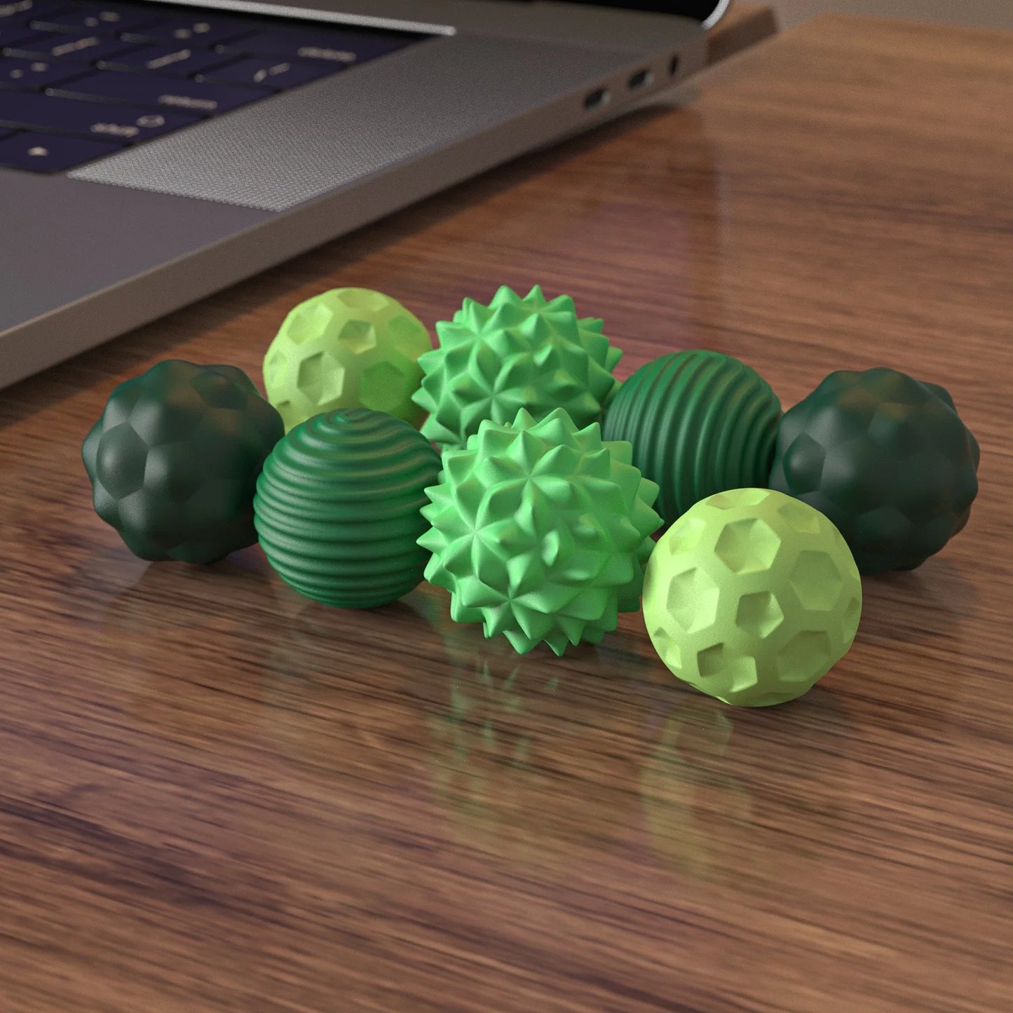 ChromaClick fidget toy showing multiple color options and compact size