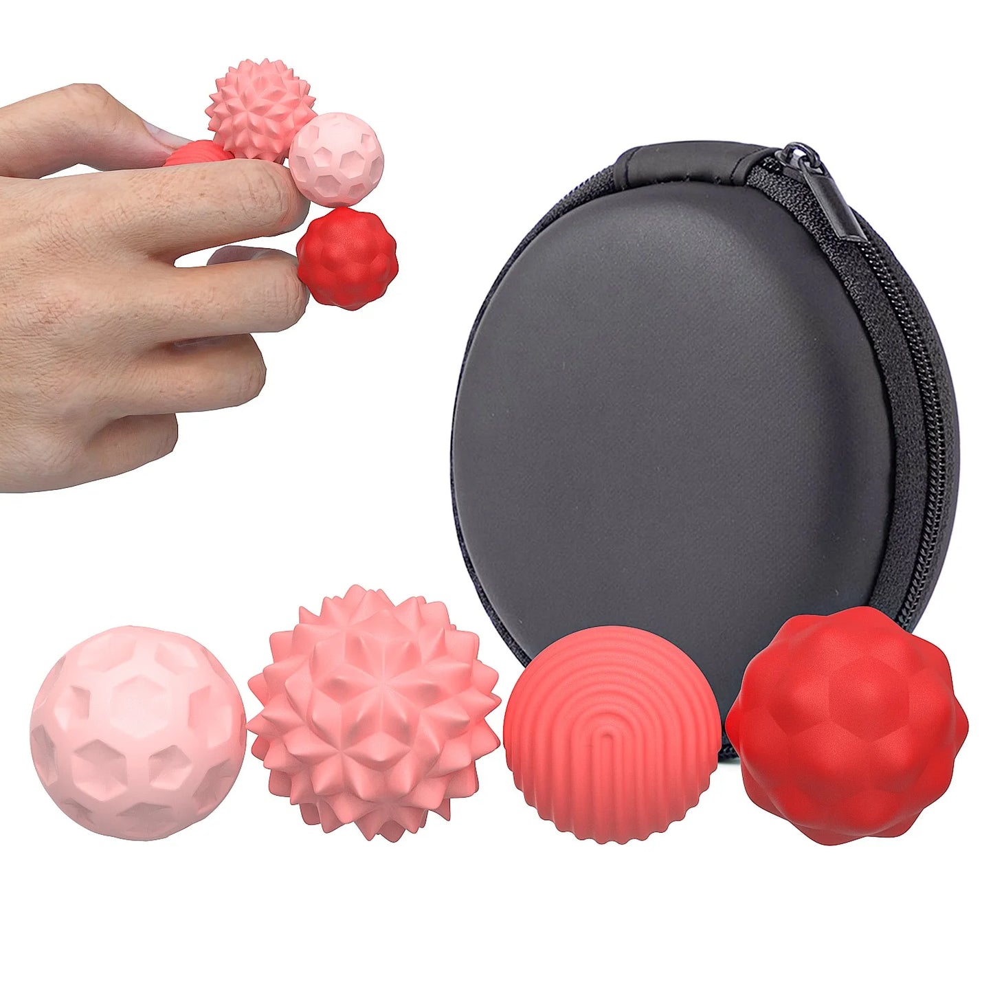 ChromaClick fidget toy showing multiple color options and compact size