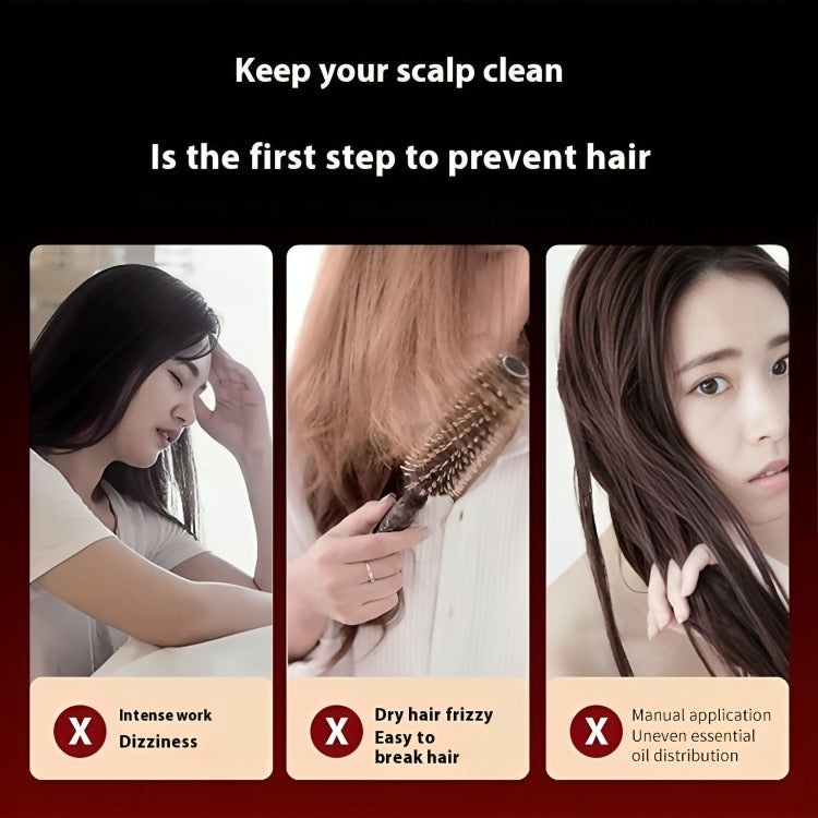 Problems you can face if you are not using Hair Regrowth Massage Comb – Red Light + Oil Applicator + 3 Modes