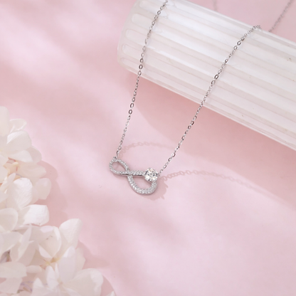 Infinity Moissanite Necklace