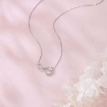 Infinity Moissanite Necklace