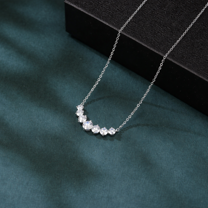 Celeste Seven-Stone Zircon Necklace