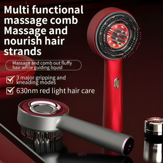 Benefits of Hair Regrowth Massage Comb – Red Light + Oil Applicator + 3 Modes